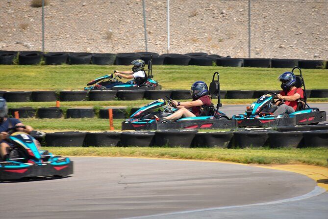 1 Euro High-Speed GoKart Race Ticket With Arcade credit Las Vegas - Safety gear and the rules you’ll want to respect