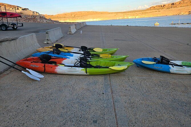 Antelope Canyon Kayak and Hike Slot Canyon - Entering the adventure at Antelope Point Launch Ramp