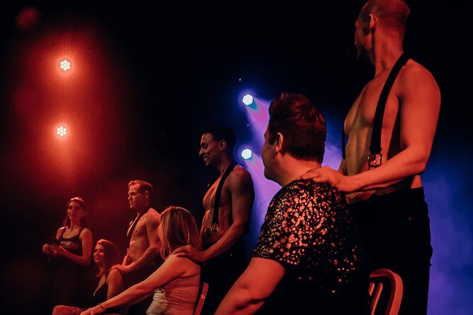 Aussie Heat Male Revue at Notoriety Las Vegas - Hands-on moments and the stage experience