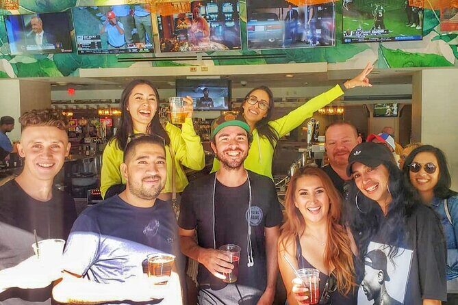 Bars Unknown: Las Vegas Strip Bar Crawl - Meeting Point to BrewDog Rooftop: How the 3 Hours Typically Moves
