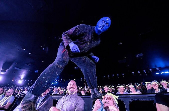 Blue Man Group VIP Experience at the Luxor Hotel and Casino - Timing, Remaining Seated, and How to Not Lose Your Place