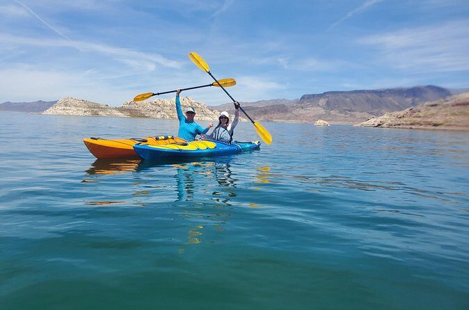 Boulder Islands Tour: Kayak, Paddleboard or Hydrobike Lake Mead - Getting there from the Strip: simple pickup, one meeting point