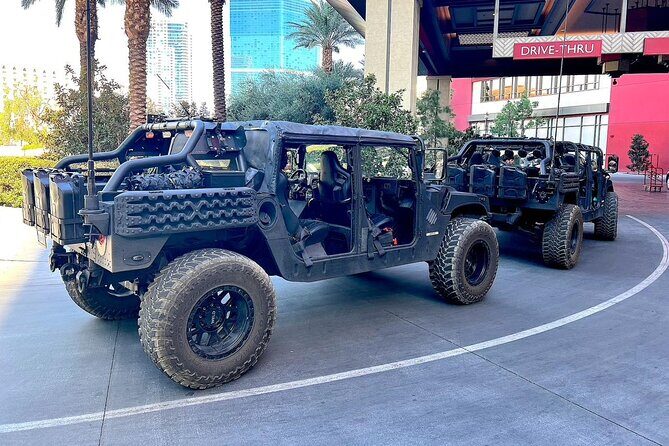 Combo: Las Vegas Strip, Desert and History Tour by Hummer - Picking up at 9:00 and riding with a small group