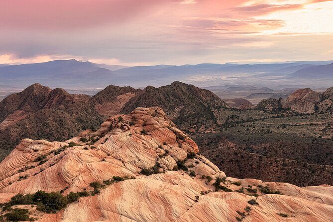 Electric Dirt Bike Tour – Scenic Sunset Adventure Near Zion - Trailhead Ride Through Silver Reef: Bluetooth Helmet Teamwork