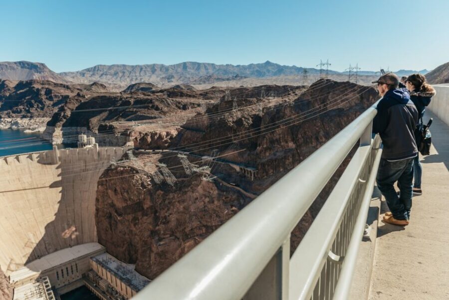 From Las Vegas: Hoover Dam Highlights Tour - The Mike O’Callaghan–Pat Tillman Memorial Bridge: the 30-minute payoff