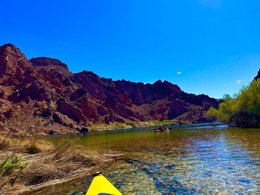 From Las Vegas: Hoover Dam Kayak Trip with 6 Hot Springs - From Willow Beach to the Colorado: the basic flow of your day