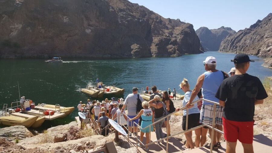 From Las Vegas: Hoover Dam Raft Tour - The security check: fast, but plan for rules