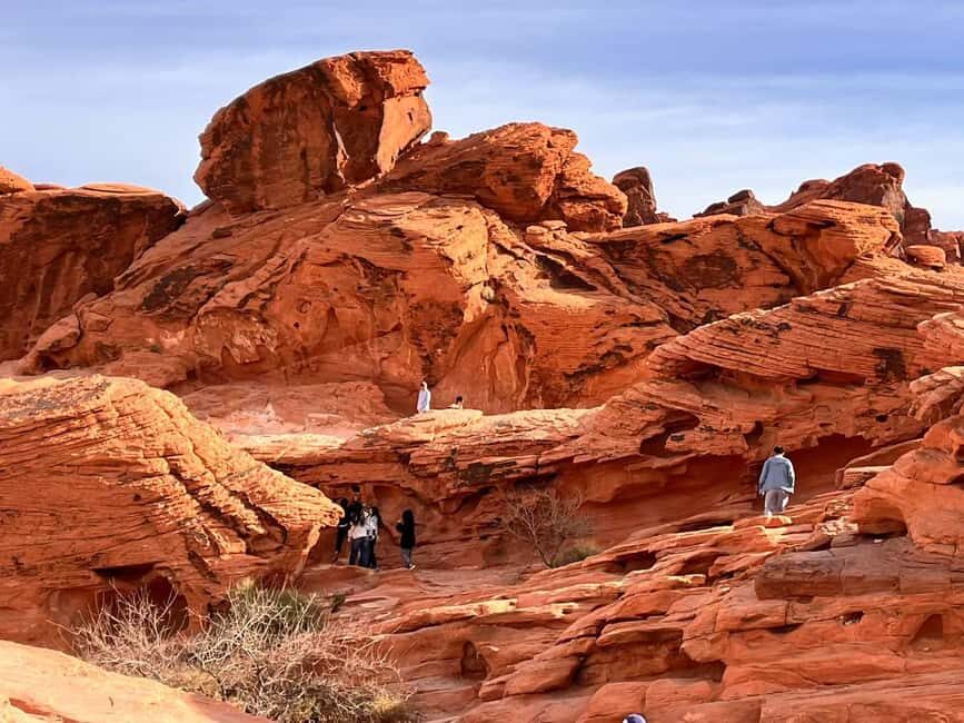 From Las Vegas: Valley of Fire State Park Guided Day Tour - Visitor Center and Rainbow Vista: learn fast, then look longer