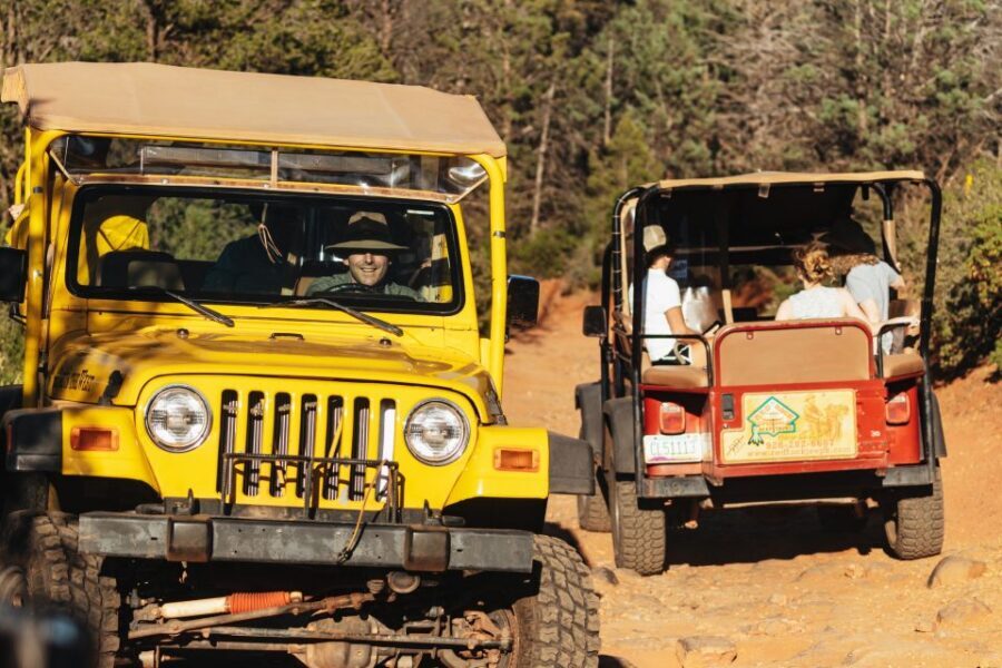 From Sedona: Private Red Rock West Jeep Tour - The off-road experience: forest service roads into the western canyon area