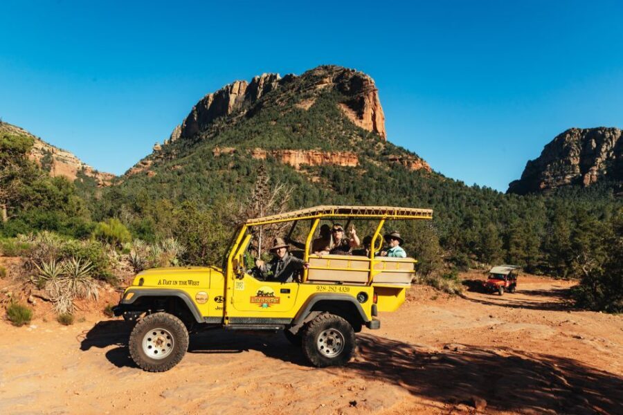 From Sedona: Private Red Rock West Jeep Tour - Western movie country: Van Deren Cabin and real filming locations