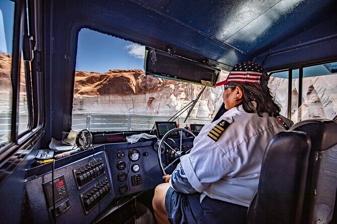 Glen Canyon's Scenic Dam Cruise - Stop 1: The second-largest concrete arch dam up close