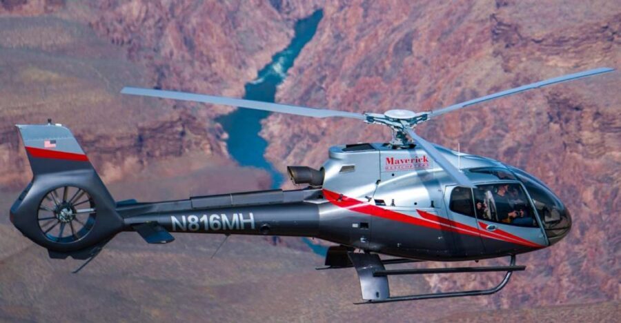 Grand Canyon Dancer Helicopter 25-minute Tour from South Rim - Entering the canyon from the South Rim, then doing the geology homework