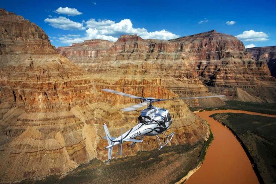 Grand Canyon Helicopter Flight & Hoover Dam River Float Raft - Landing back in Las Vegas and switching gears to rafting