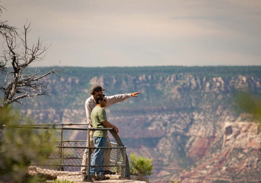 Grand Canyon National Park Day Tour from Las Vegas - Bright Angel Lodge: Your Canyon Welcome and Guided Walking Time