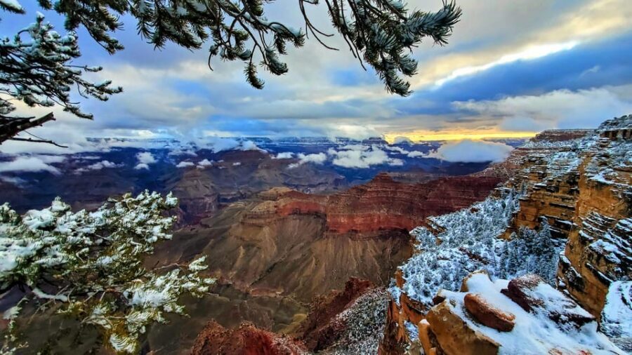 Grand Canyon South Rim Tour with Lunch included - What’s Included for Comfort: Wi‑Fi, Drinks, Umbrella, Blanket
