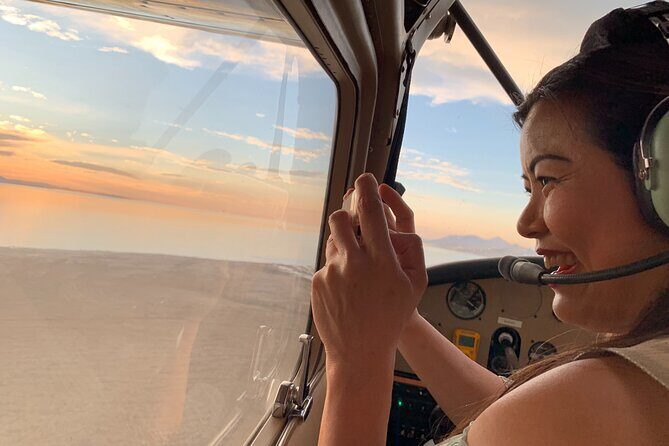 Great Salt Lake Flying Tour - Skypark Airport and meeting Neil in Woods Cross