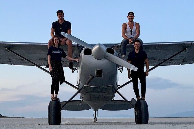 Great Salt Lake Flying Tour - Antelope Island: watching wildlife from above and low