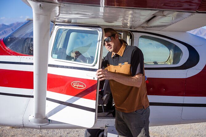 Great Salt Lake Flying Tour - First big views: the Great Salt Lake by air