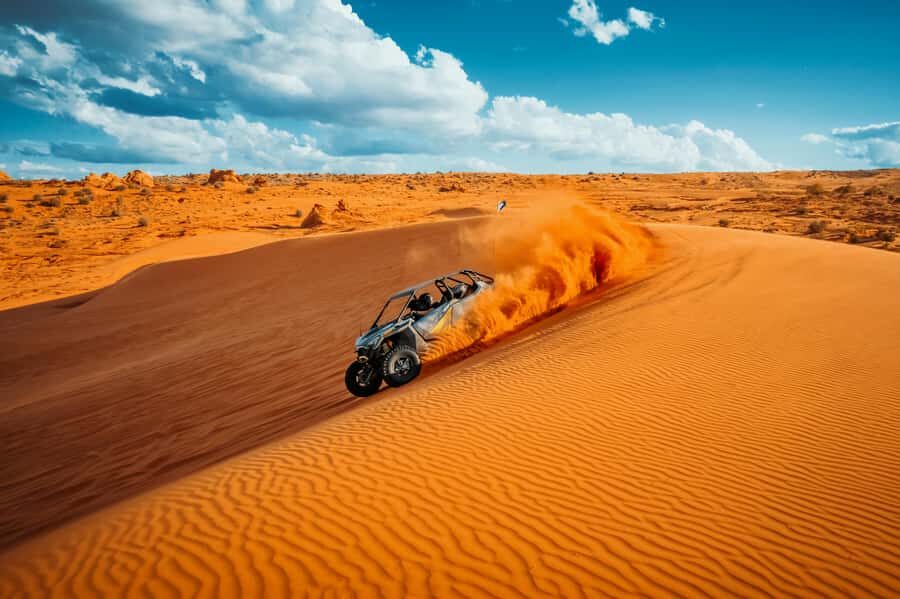 Greater Zion: Extreme Adrenaline UTV Tour in Sand Hollow - Guides matter: the difference between fast and safely wild
