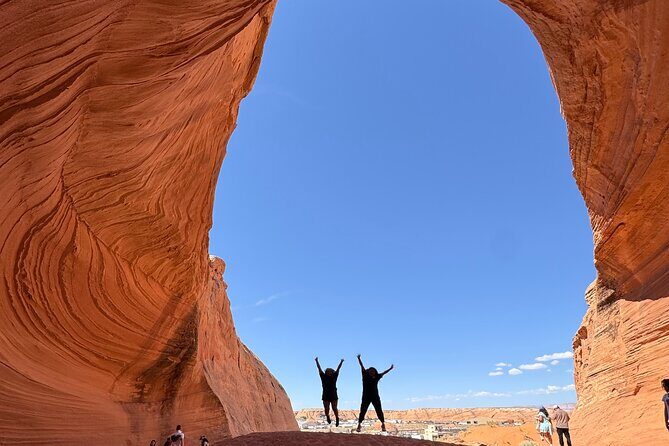 Iconic 3:Horseshoe Bend,Antelope Canyon Boat Tour & Shell Cave - Horseshoe Bend: the 1.2-mile rim hike and that perfect horseshoe