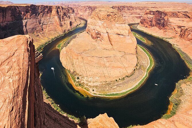 Iconic 3:Horseshoe Bend,Antelope Canyon Boat Tour & Shell Cave - Antelope Canyon: a boat glide into shifting light