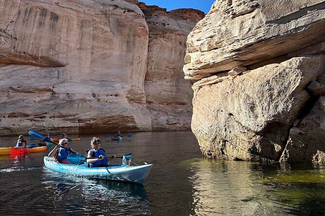 Kayak Antelope Canyon paddle only - Gear and comfort: what’s included for $85