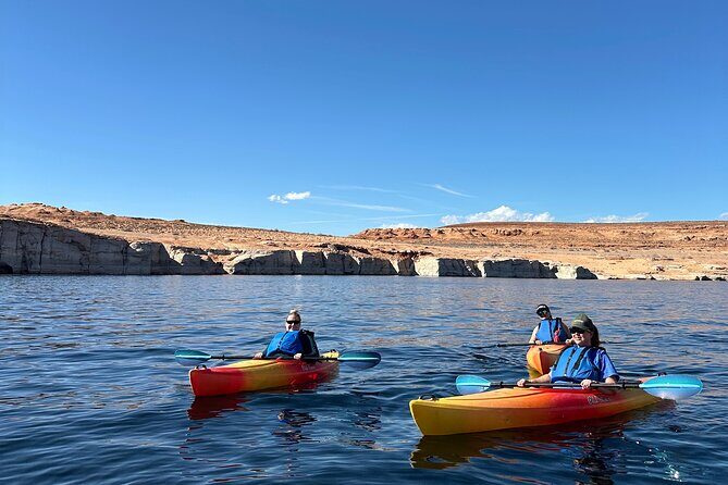 Kayak Antelope Canyon paddle only - Colorado River Canyon section and the return run
