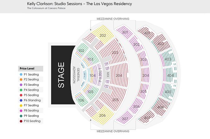 Kelly Clarkson: Studio Sessions at the Colosseum, Caesars Palace - Value check: is $102.84 a good deal?