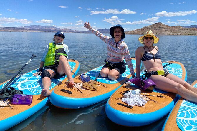 Lake Mead Stand-Up Paddleboard Tour—Explore Boulder Island - Your 3-hour plan: lesson, glides, and real swim time