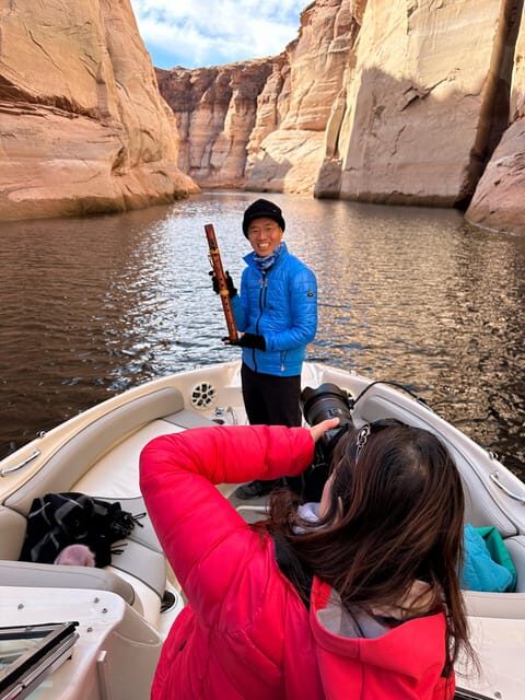 Lake Powell: Antelope Canyon 2-Hour Photo Boat Tour - Glen Canyon Dam: the photo stop that sets the whole mood