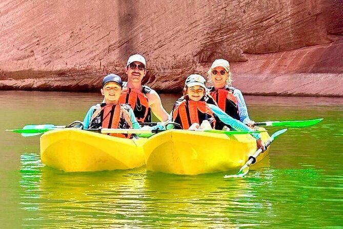 Lake Powell Kayak and Water Antelope Canyon Hike Guided Tour - First Paddle on Lake Powell: Calm Water, Big Red Rock Views