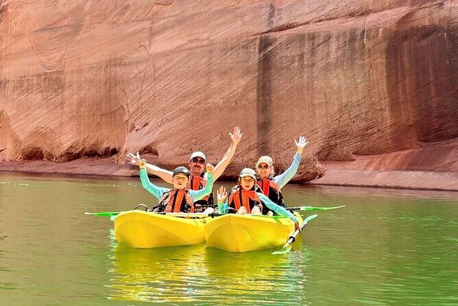 Lake Powell Kayak and Water Antelope Canyon Hike Guided Tour - Lake Powell Return Cruise: Time to Breathe and Look Longer