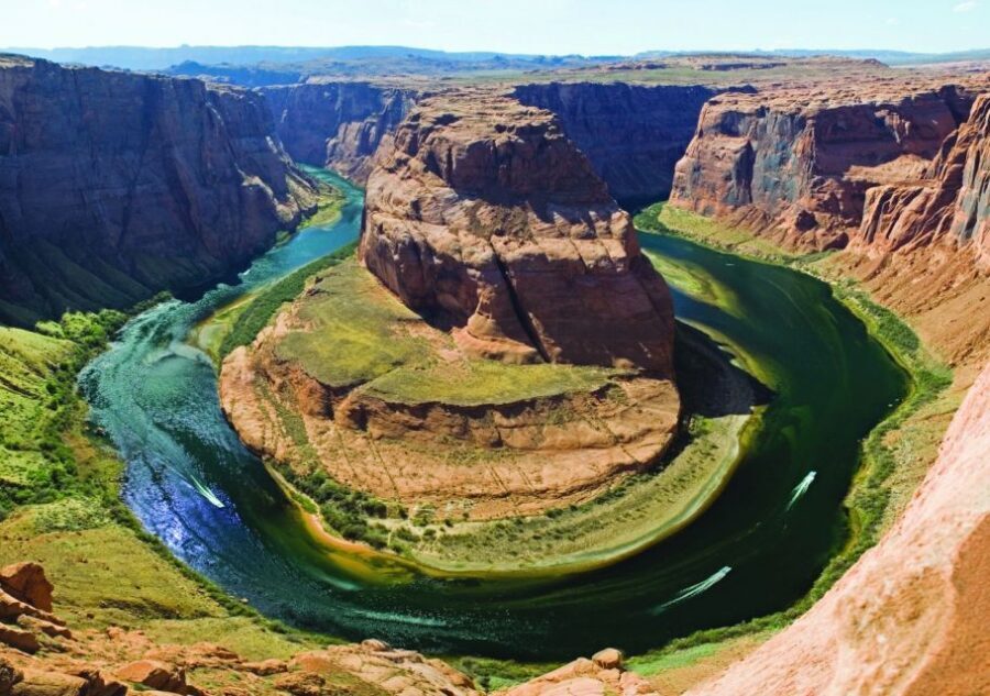 Las Vegas: Antelope Canyon and Horseshoe Bend Airplane Tour - Horseshoe Bend: The Colorado River From the Overlook