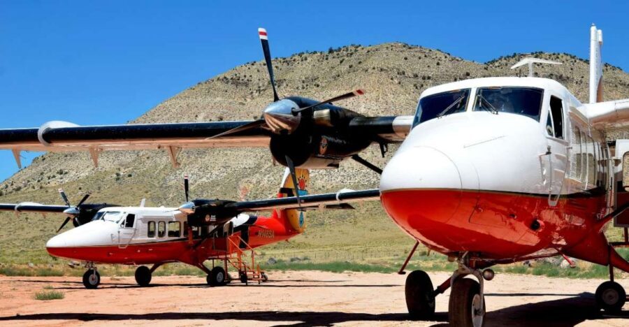 Las Vegas: Antelope Canyon and Horseshoe Bend Airplane Tour - Flight Over Nevada and Arizona Deserts: Hoover Dam to Lake Powell