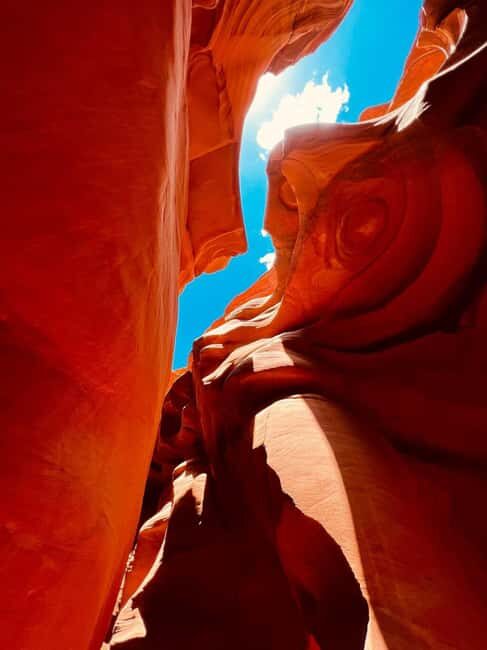 Las Vegas: Antelope Canyon and Horseshoe Bend Day Trip - Lower Antelope Canyon’s guided light-and-shadow show