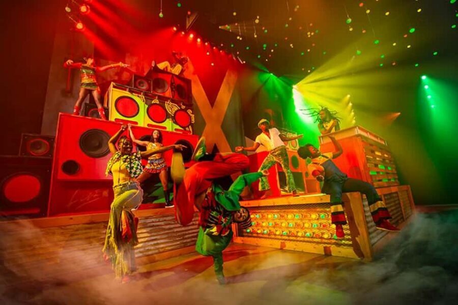 Las Vegas: Bob Marley Hope Road Show - What the show feels like: stage-to-audience energy