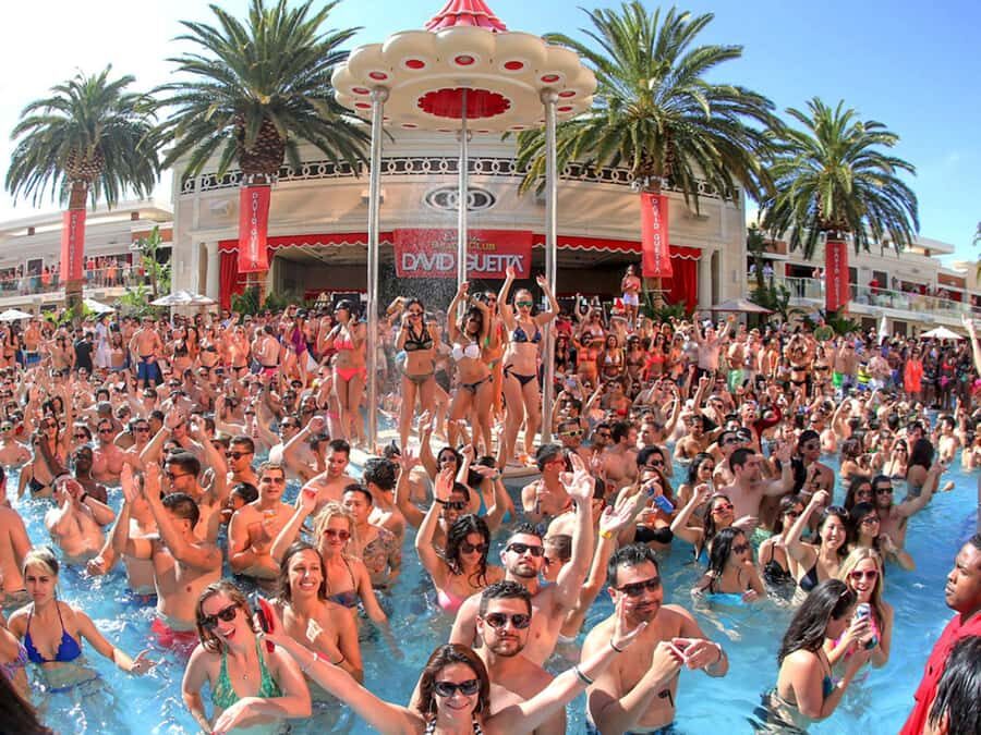 Las Vegas: Famous Pool Party Tour with Party Bus & Drinks - Fast-Pass Entry to Two Dayclubs: Why It Matters in Vegas