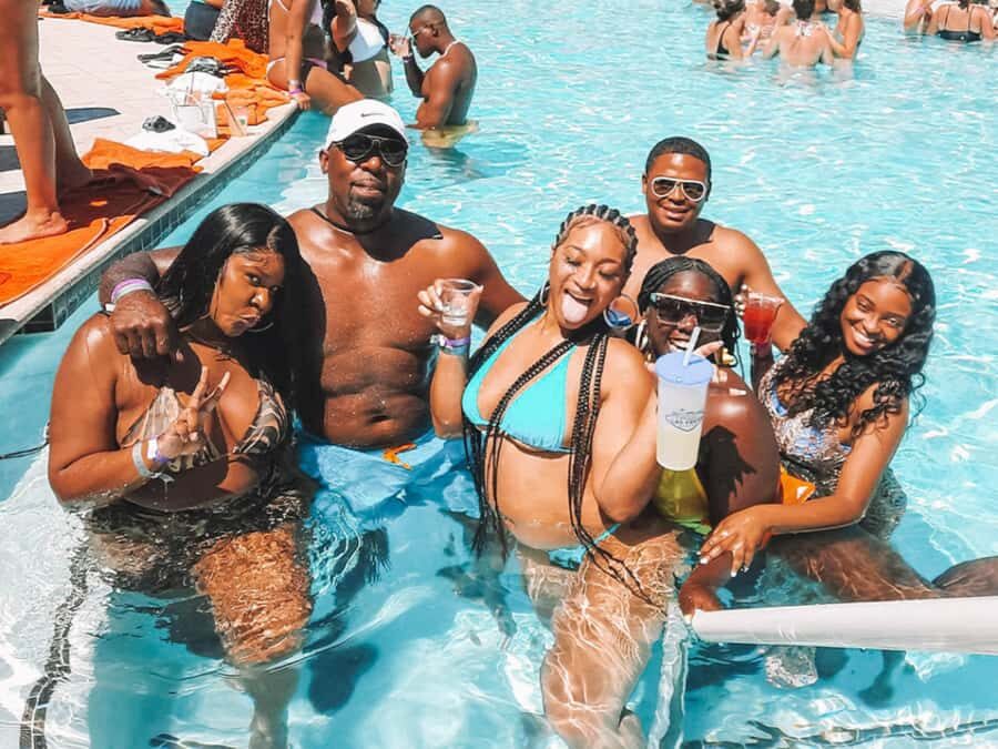 Las Vegas: Famous Pool Party Tour with Party Bus & Drinks - Is $65 a Deal for Two Pool Parties and a Strip Party Bus?
