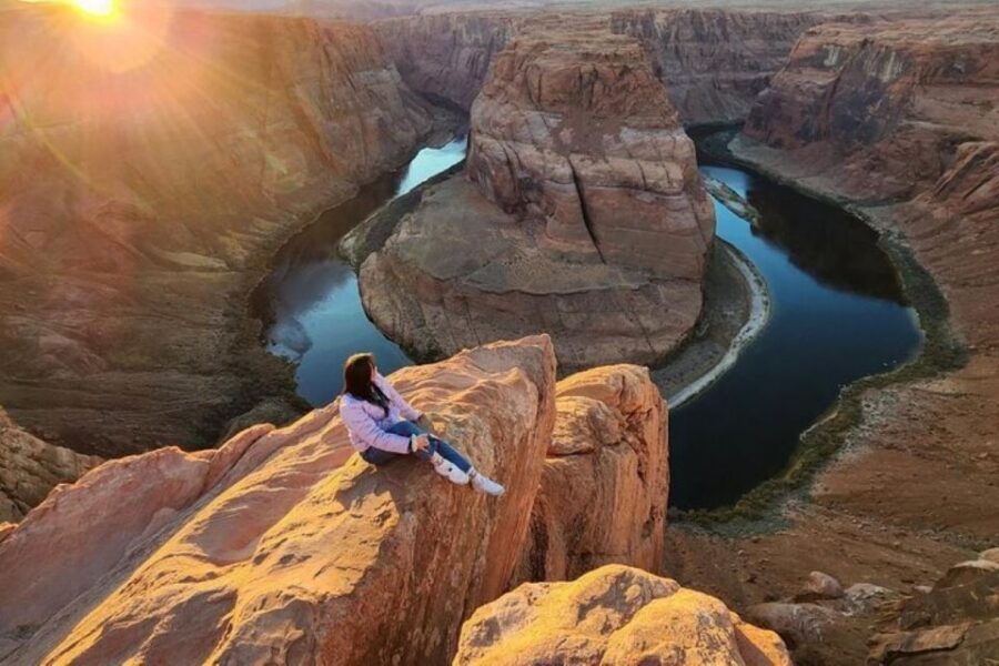 Las Vegas: Grand Canyon, Antelope, Horseshoe, Lake Powell - Grand Canyon South Rim at Mather Point and Yavapai Point