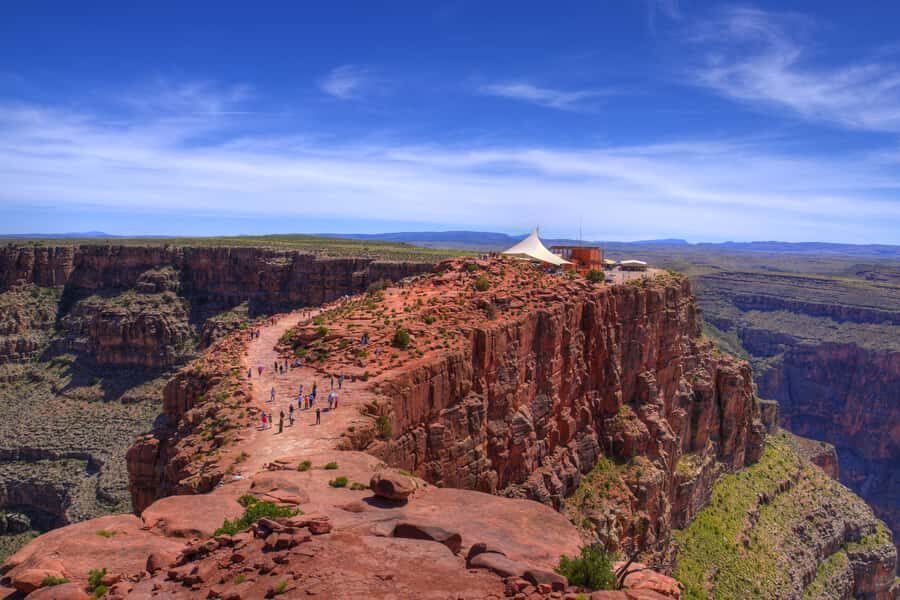 Las Vegas: Grand Canyon West Rim Tour with Helicopter Flight - Road-trip pace: Joshua Trees, Hoover Dam, and a luxury bus day