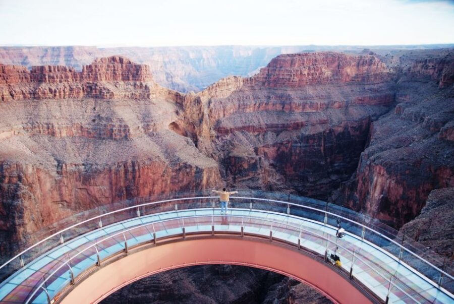 Las Vegas: Grand Canyon West Rim Tour with Optional Skywalk - The Hoover Dam stop and dinner break: why they’re built into this day