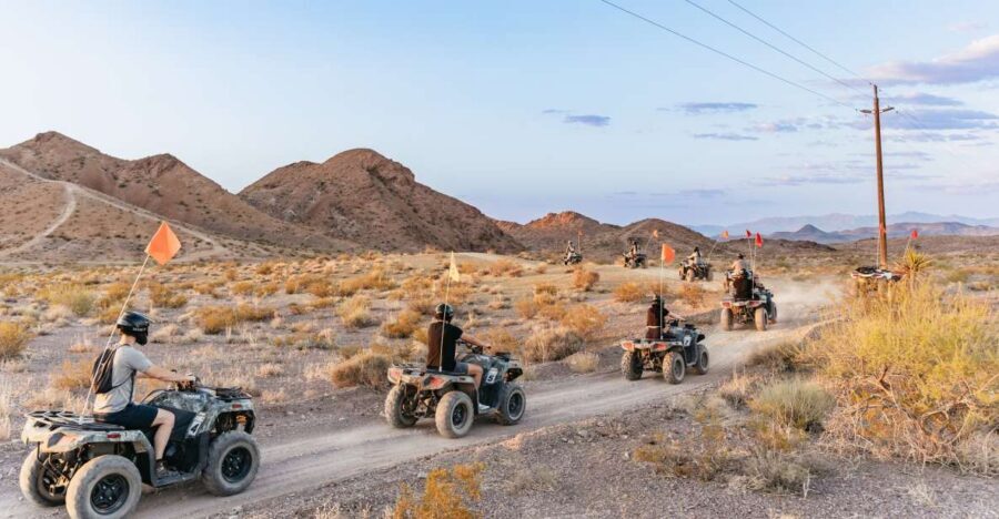 Las Vegas: Guided Las Vegas Desert ATV Tour - One hour on the ATV: beginner-friendly trails with real desert payoff