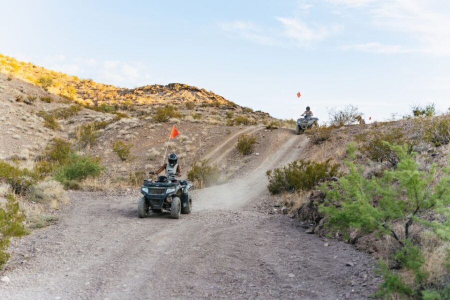 Las Vegas: Guided Las Vegas Desert ATV Tour - The 20-minute safety briefing that makes the ATV feel controllable
