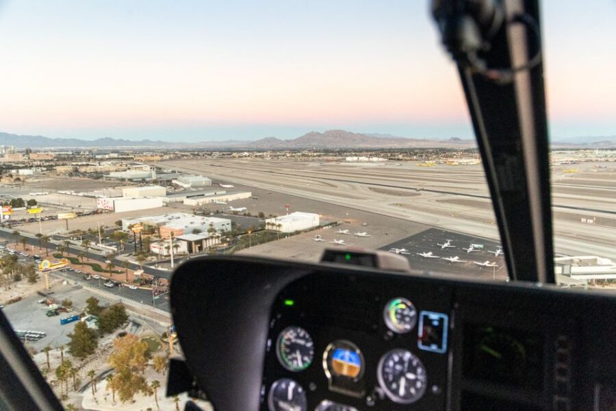 Las Vegas: Helicopter Night Flight over the Strip - Starting at Maverick Helicopters (Harry Reid area)