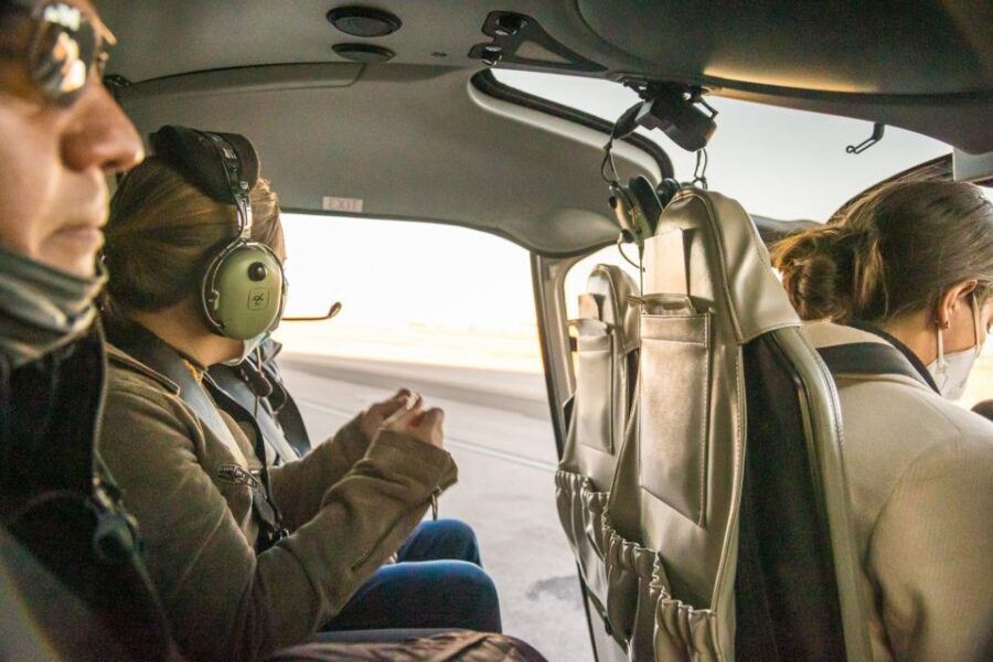 Las Vegas: Helicopter Night Flight over the Strip - Red Rock Canyon sunset landing: the upgrade that buys real time