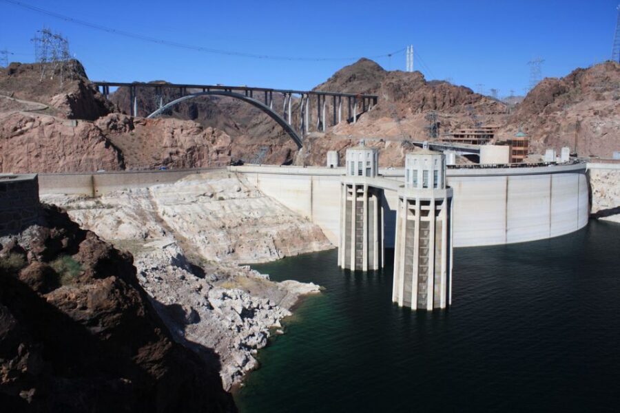 Las Vegas: Hoover Dam Express Tour - The ride from your hotel to the Welcome sign photo stop