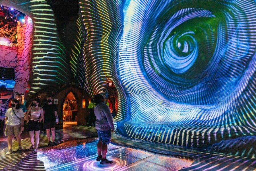 Las Vegas: Meow Wolf Omega Mart Ticket - Walking the surreal supermarket: portals, doors, and the fun of not knowing