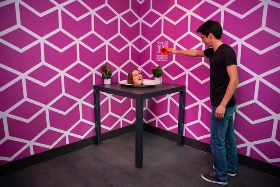 Las Vegas: Museum of Illusions Entry Ticket - Illusion rooms, holograms, and scale tricks you can test