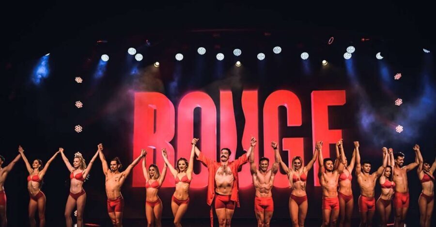 Las Vegas: ROUGE Live Show at the STRAT Ticket - The Stagecraft: How Lighting, Video, and Music Keep the Show Flowing