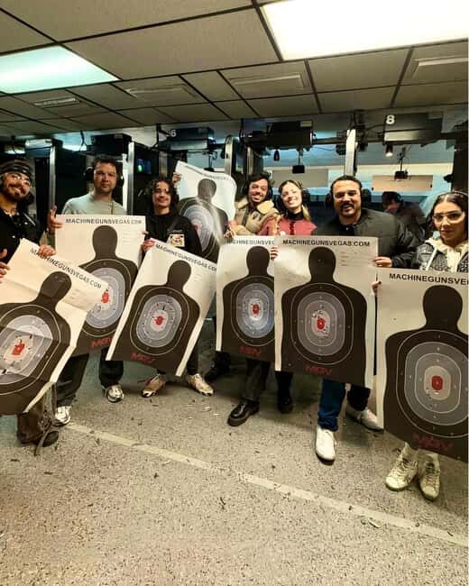 Las Vegas: SAS Shooting Range Experience - The Firearms Lineup: Sniper Rifle, Glock, HK33, MP5 (Plus Options)